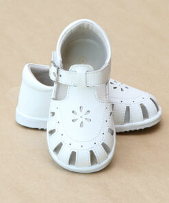 Shelby Baby Caged Leather Sandal