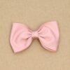 Grosgrain Bow Hair Clip (Rose)